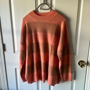 Pink lily sweater